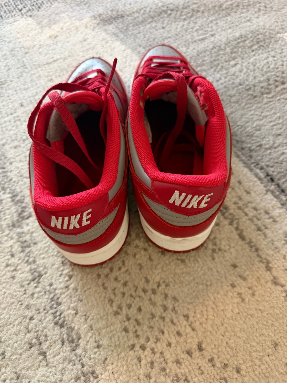 Nike Dunks low red/grey (UNLV) - Picture 4 of 4